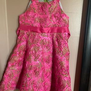 Pretty Pink Dress!! Rare, too size 4